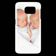 Coque Samsung Galaxy S6 edge Duo de bébés qui dorment 2