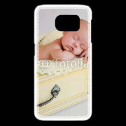 Coque Samsung Galaxy S6 edge Bébé dormant dans un tiroir