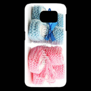 Coque Samsung Galaxy S6 edge Chaussures bébé 3