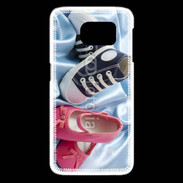 Coque Samsung Galaxy S6 edge Chaussures bébé 4