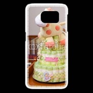 Coque Samsung Galaxy S6 edge Gateau de couches