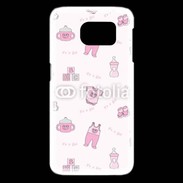 Coque Samsung Galaxy S6 edge It's a girl 3