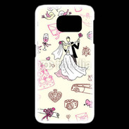 Coque Samsung Galaxy S6 edge Thème mariage 1