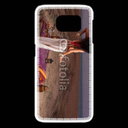 Coque Samsung Galaxy S6 edge Danseuse orientale dune désert