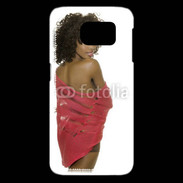 Coque Samsung Galaxy S6 edge Femme africaine glamour et sexy