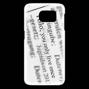 Coque Samsung Galaxy S6 edge YOLO 1