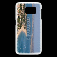 Coque Samsung Galaxy S6 edge Le pont de l'ile de Ré vu du ciel