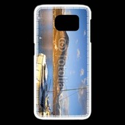 Coque Samsung Galaxy S6 edge Bateau sur le Lac d'Annecy 