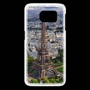 Coque Samsung Galaxy S6 edge Tour Eiffel vue aérienne 1