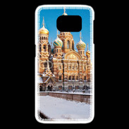 Coque Samsung Galaxy S6 edge Eglise de Saint Petersburg en Russie