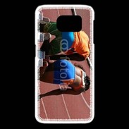 Coque Samsung Galaxy S6 edge Athlétisme femme aveugle