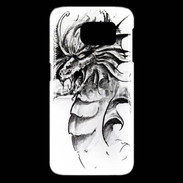Coque Samsung Galaxy S6 edge Dragon en dessin 35