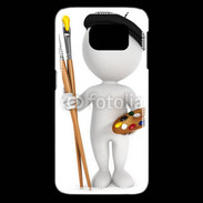Coque Samsung Galaxy S6 edge Artiste peintre