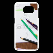 Coque Samsung Galaxy S6 edge Patron de couture 2