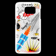 Coque Samsung Galaxy S6 edge Vintage cartoon comic