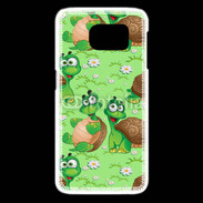 Coque Samsung Galaxy S6 edge Bande dessinée de tortue