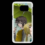 Coque Samsung Galaxy S6 edge Cute boy and girl 25