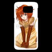 Coque Samsung Galaxy S6 edge Manga style illustration of zodiac 27