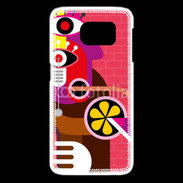 Coque Samsung Galaxy S6 edge Art abstrait 500