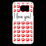 Coque Samsung Galaxy S6 edge I love you 250
