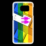 Coque Samsung Galaxy S6 edge Lesbian keyboard