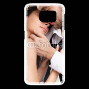 Coque Samsung Galaxy S6 edge Couple romantique et glamour