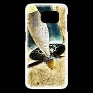 Coque Samsung Galaxy S6 edge Vintage aviation 55