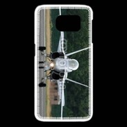 Coque Samsung Galaxy S6 edge Avion de chasse F18 de face
