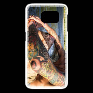 Coque Samsung Galaxy S6 edge Tatouage homme sexy