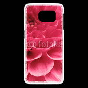 Coque Samsung Galaxy S6 edge Pétale rose zoomé