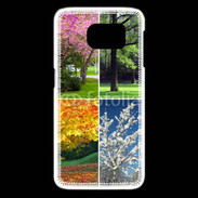 Coque Samsung Galaxy S6 edge Arbres 4 saisons