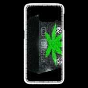 Coque Samsung Galaxy S6 edge Cube de cannabis