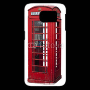 Coque Samsung Galaxy S6 edge Cabine téléphonique rouge