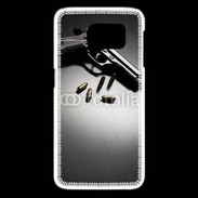 Coque Samsung Galaxy S6 edge Pistolet et munitions