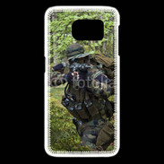 Coque Samsung Galaxy S6 edge Militaire en forêt