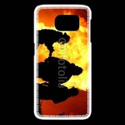 Coque Samsung Galaxy S6 edge Pompier Soldat du feu 3