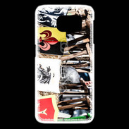 Coque Samsung Galaxy S6 edge Armure médiévale