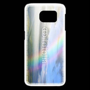 Coque Samsung Galaxy S6 edge Arc en ciel à la montagne