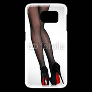 Coque Samsung Galaxy S6 edge Escarpins semelles rouges 2