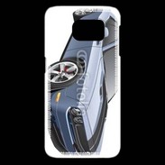 Coque Samsung Galaxy S6 edge grey muscle car 20