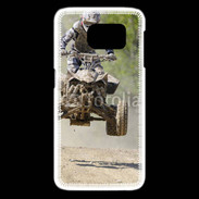 Coque Samsung Galaxy S6 edge Rallie raid en quad