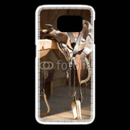 Coque Samsung Galaxy S6 edge Selle de cowboy