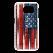 Coque Samsung Galaxy S6 edge USA Grunge drapeau