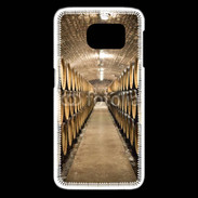 Coque Samsung Galaxy S6 edge Cave tonneaux de vin