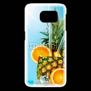 Coque Samsung Galaxy S6 edge Cocktail d'ananas