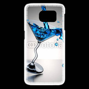 Coque Samsung Galaxy S6 edge Cocktail bleu lagon 5