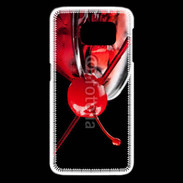 Coque Samsung Galaxy S6 edge Cocktail cerise 10