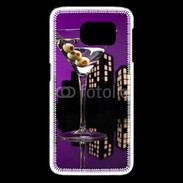 Coque Samsung Galaxy S6 edge Vodka martini olives