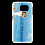 Coque Samsung Galaxy S6 edge Yoga plage