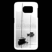 Coque Samsung Galaxy S6 edge Bateau sur un lac